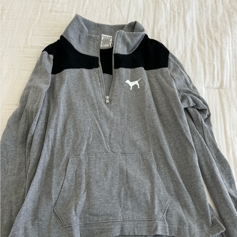 Pink Gray Sweater